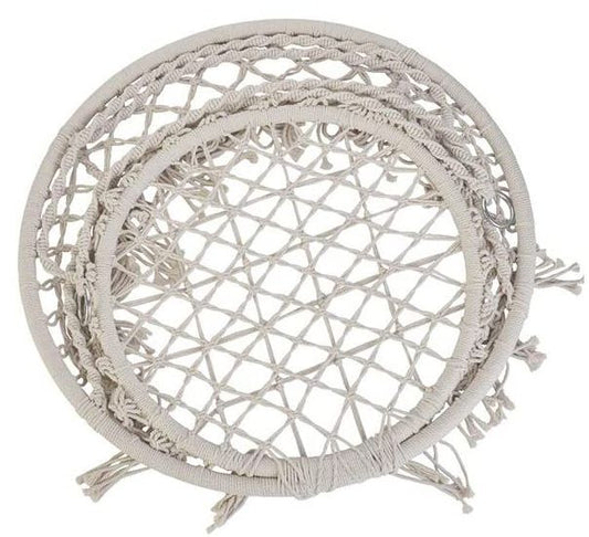 Atvērtā tipa dārza šūpoles, piekārtais krēsls, stārķu ligzda 150 kg, smilškrāsas